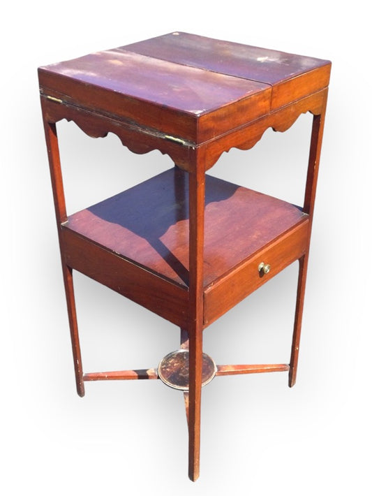 Georgian Mahogany Washstand