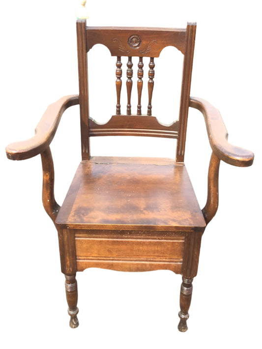 Edwardian Mahogany Armchair