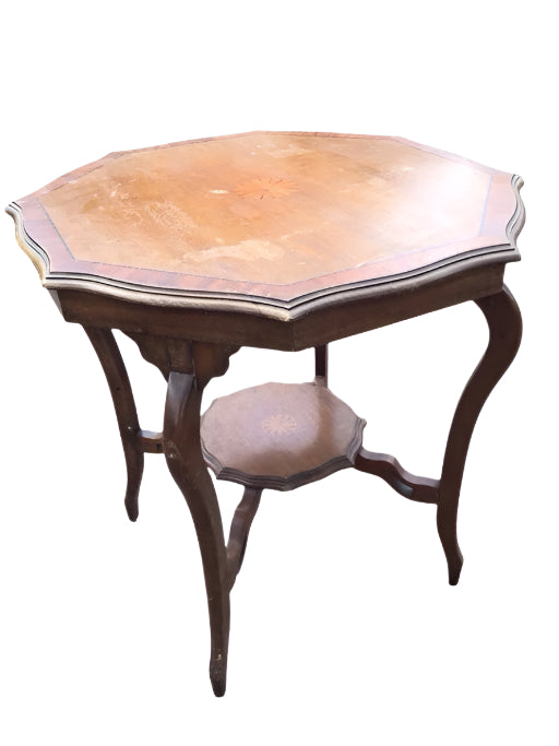 Late Victorian Octagonal Mahogany Occasional Table