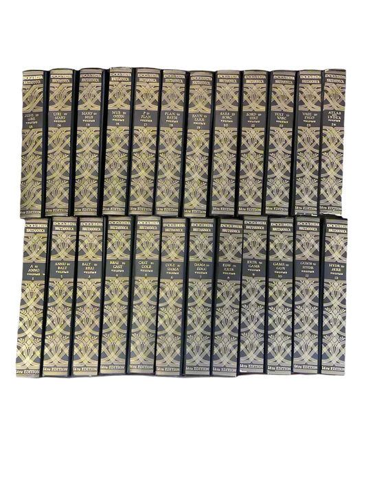 Encyclopaedia Britannica, 14th edition (Complete Set)