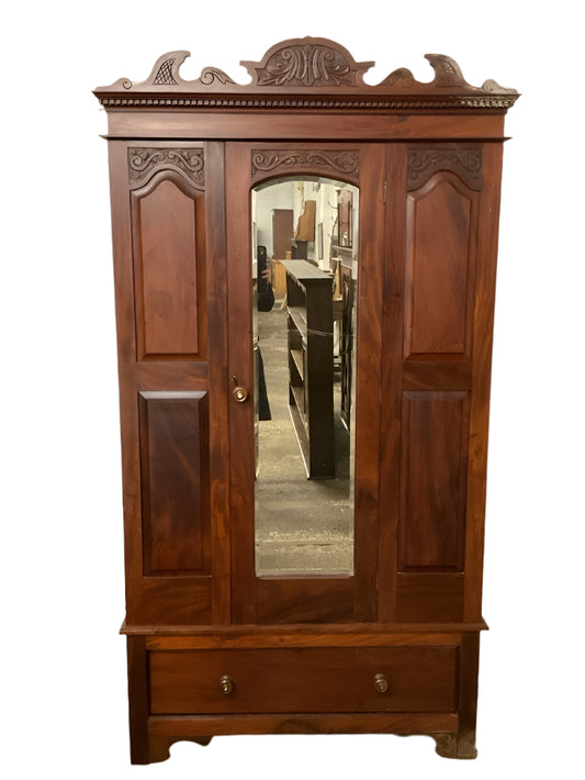 Victorian Mahogany Wardrobe