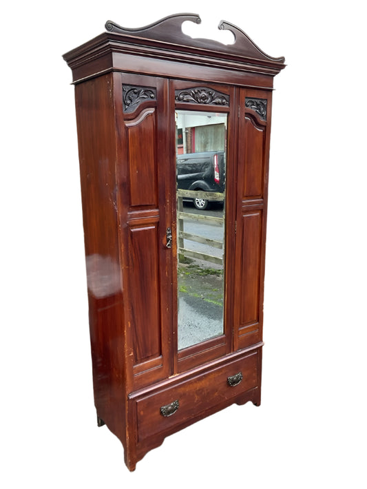 Victorian Mahogany Wardrobe