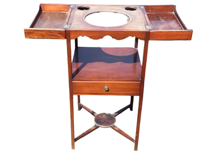 Georgian Mahogany Washstand