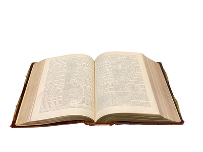 Striking Victorian Era Brown's Bible