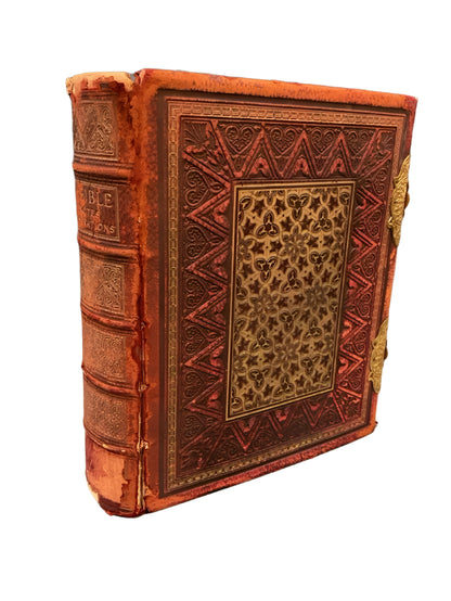 Striking Victorian Era Brown's Bible
