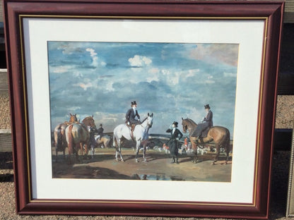 Horsewomen by Munnings (Framed)