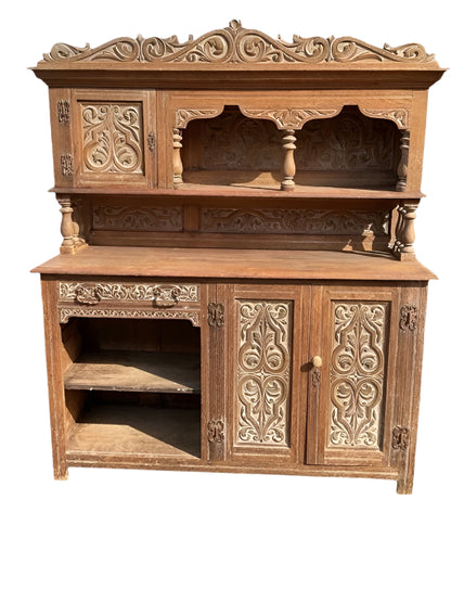 Victorian Oak French Dresser  (Est. September Delivery)