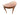 Walnut and Mahogany Demilune Console Table
