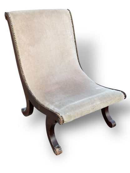 Regency Style Mahogany Chair