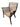 Edwardian Mahogany Armchair, Attributed to Adolf Loos