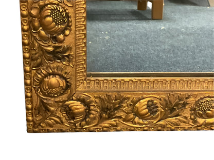 Victorian Giltwood & Gesso Mirror